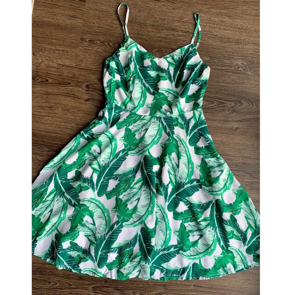 Old Navy Green Summer Dress | XS